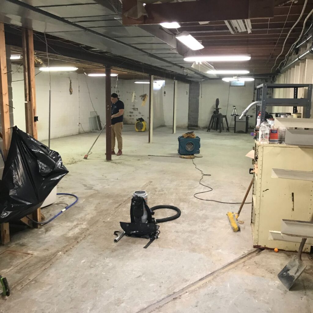 Why does my basement smell damp