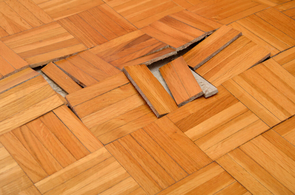 Warping Basement Flooring