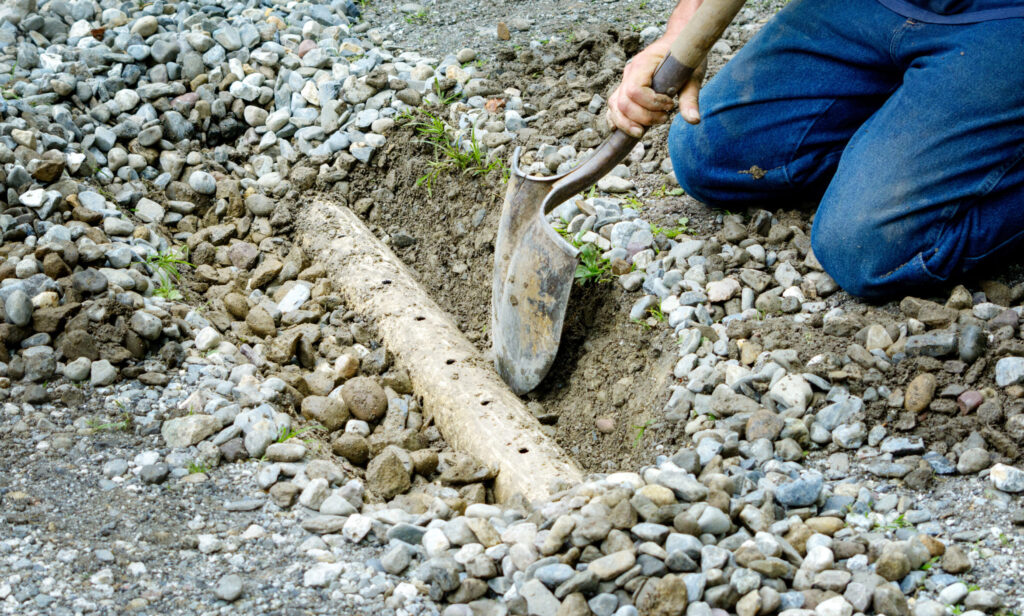 french drainage systems installation