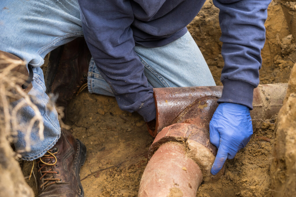sewer line repair newtown square