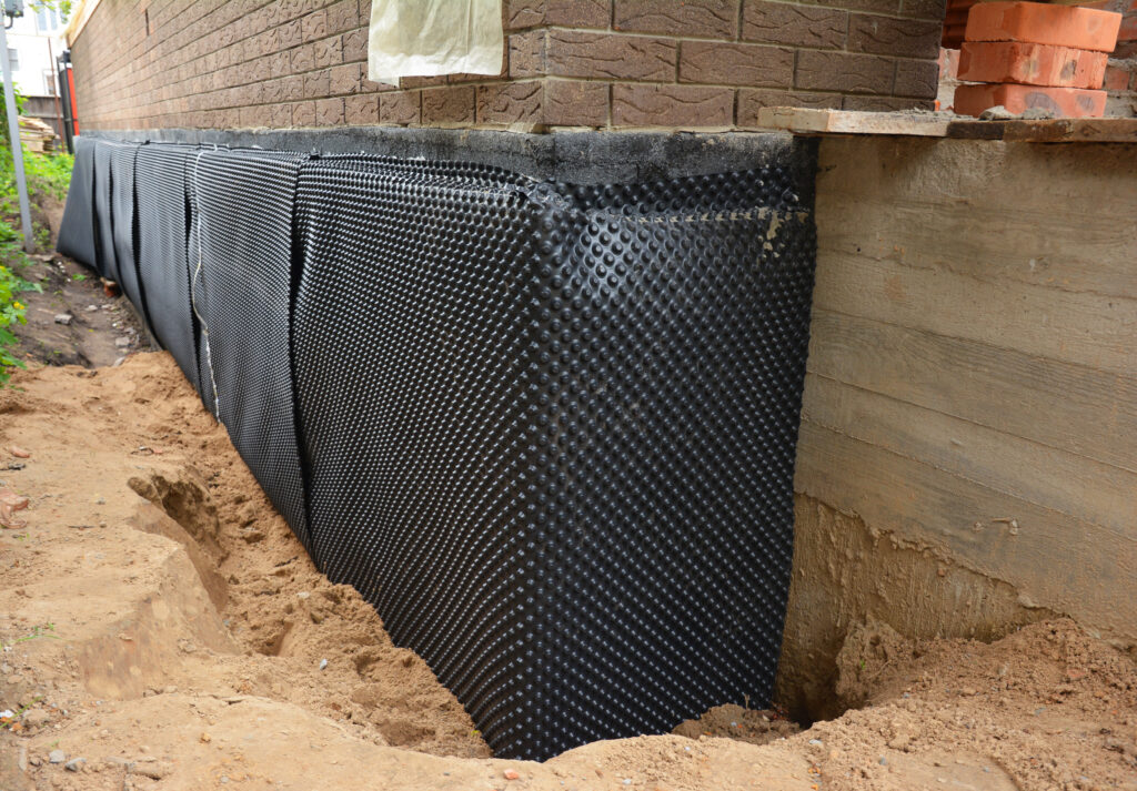 exterior basement waterproofing methods