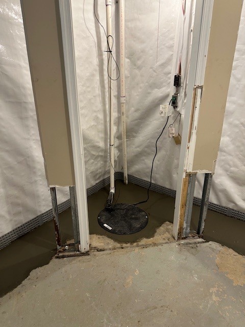 clogged sump pump repair
