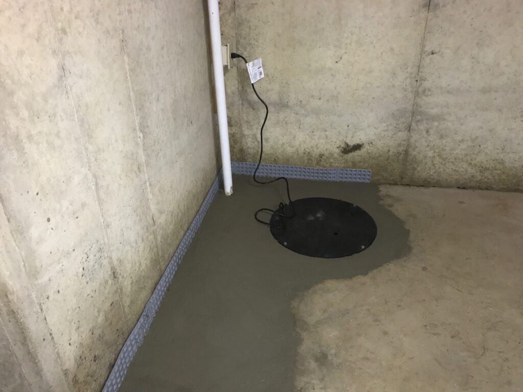 sump pump stopped working during storm